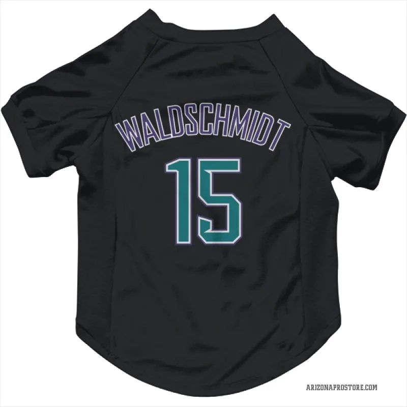 Ryan Waldschmidt  Black Arizona Diamondbacks  Cat & Dog Pet Jersey