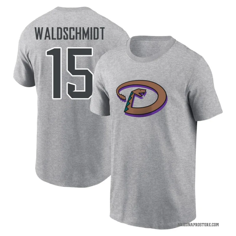 Ryan Waldschmidt Men's Arizona Diamondbacks Ash Cooperstown Collection Forbes T-Shirt