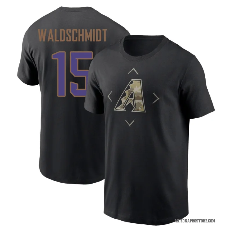 Ryan Waldschmidt Men's Black Arizona Diamondbacks Camo T-Shirt