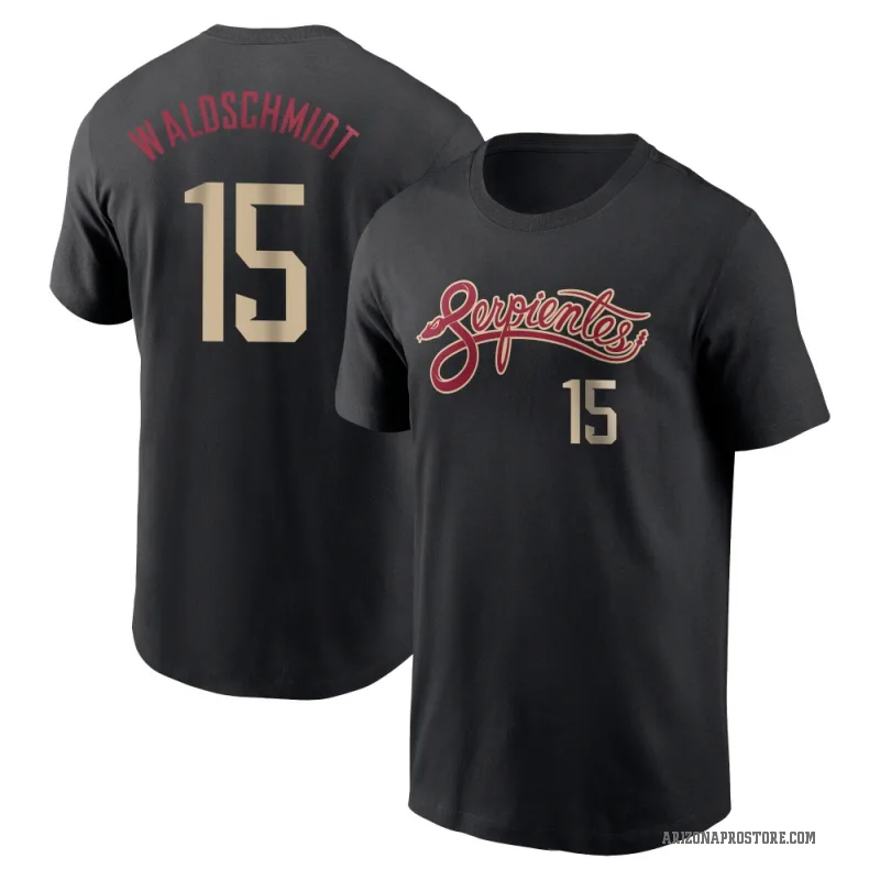 Ryan Waldschmidt Men's Black Arizona Diamondbacks City Connect T-Shirt