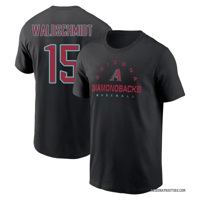Ryan Waldschmidt Men's Black Arizona Diamondbacks Clubhouse Legacy Primary T-Shirt