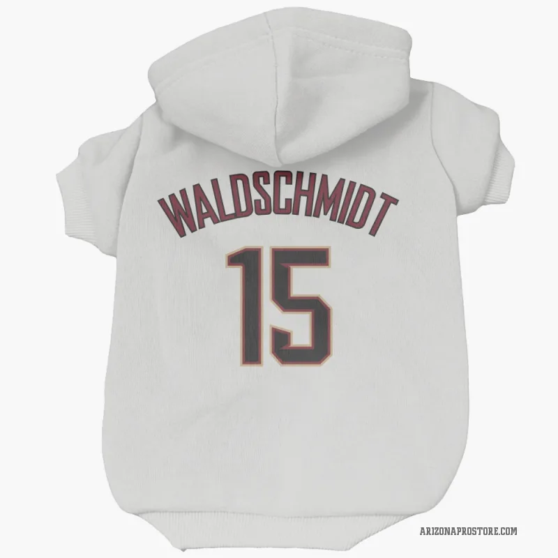 Ryan Waldschmidt  White Arizona Diamondbacks  Cat & Dog Pet Hoodie