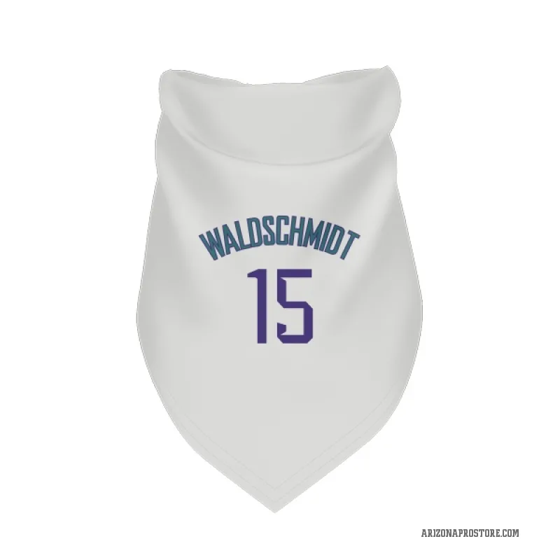Ryan Waldschmidt  White/Purple Arizona Diamondbacks  Cat & Dog Pet Bandana