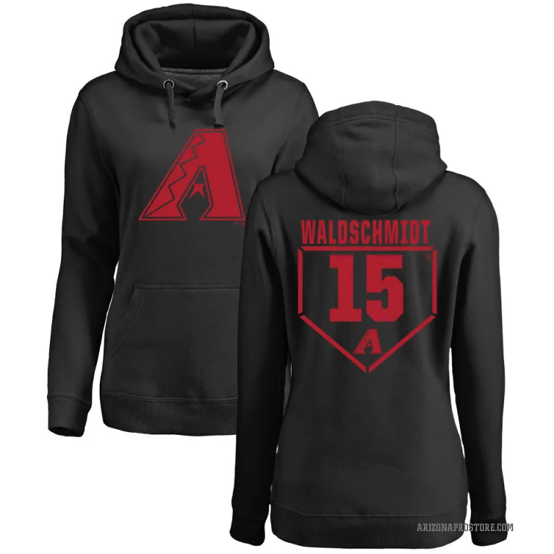 Ryan Waldschmidt Women's Black Arizona Diamondbacks Branded RBI Pullover Hoodie -