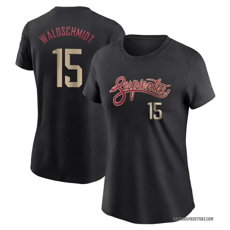 Ryan Waldschmidt Women's Black Arizona Diamondbacks City Connect T-Shirt