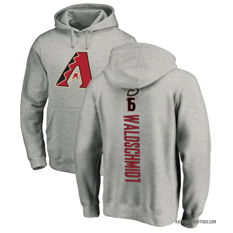 Ryan Waldschmidt Youth Arizona Diamondbacks Ash Backer Pullover Hoodie