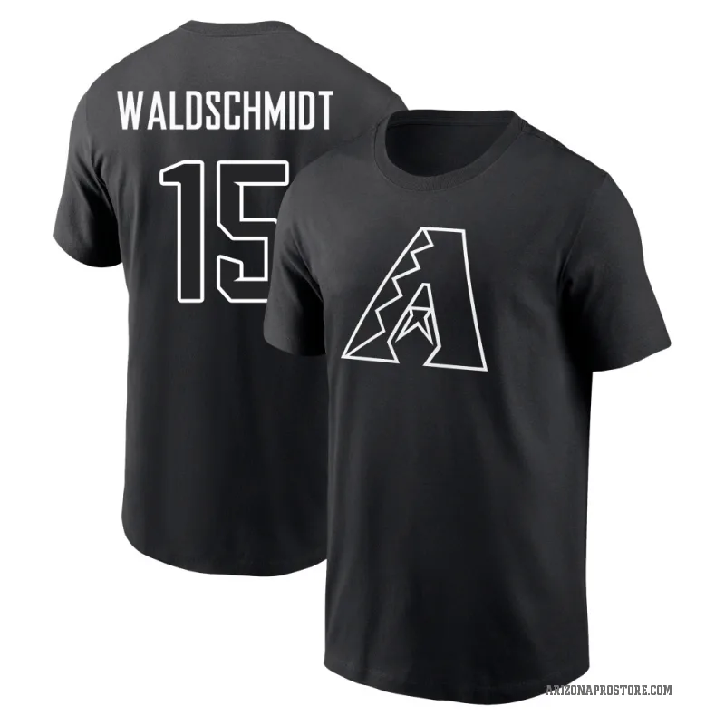 Ryan Waldschmidt Youth Black Arizona Diamondbacks Monochrome T-Shirt