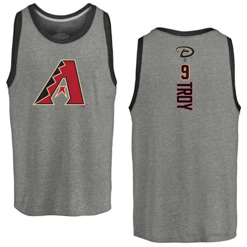 Tommy Troy Men's Ash Arizona Diamondbacks Backer Tank Top -