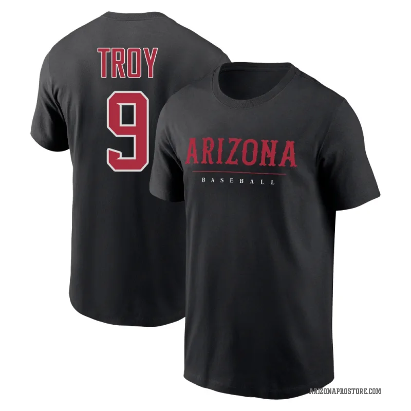 Tommy Troy Men's Black Arizona Diamondbacks Color Pop Legacy Clubhouse T-Shirt