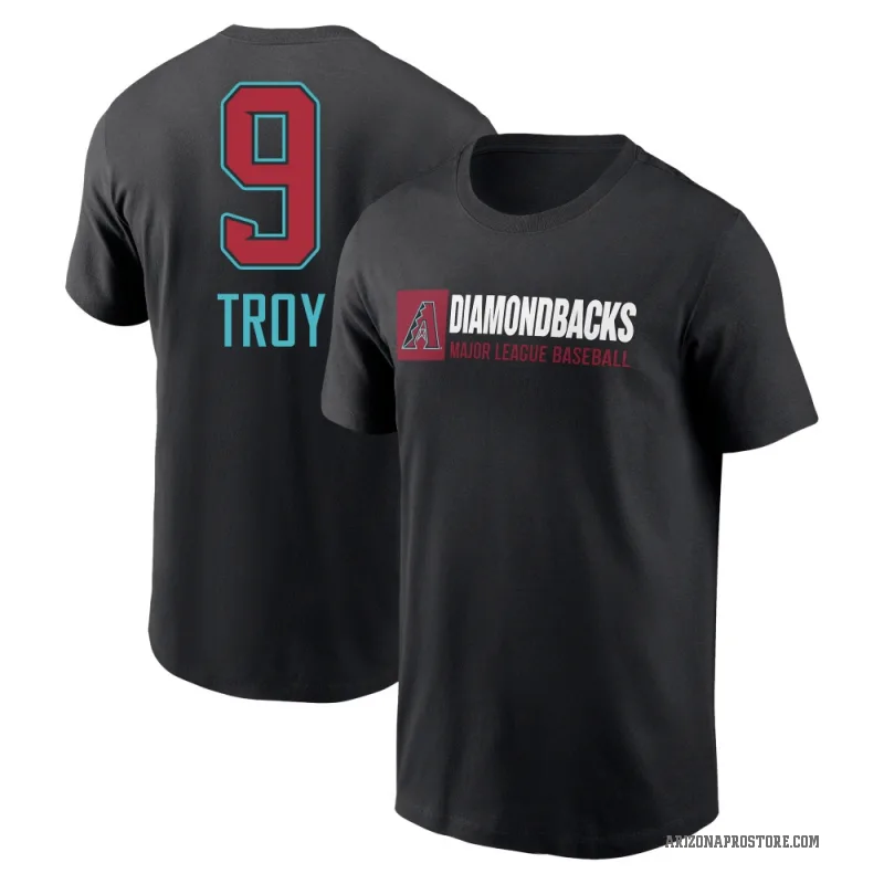 Tommy Troy Men's Black Arizona Diamondbacks Team Block T-Shirt