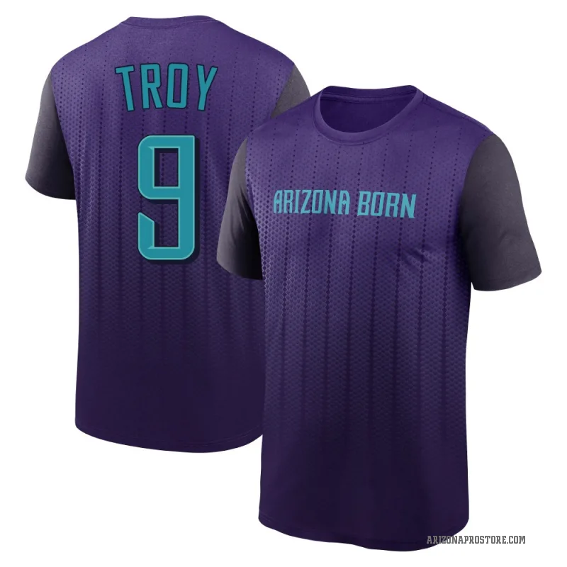 Tommy Troy Men's Purple Arizona Diamondbacks 2025 City Connect Collection Velocity Game Day Performance T-Shirt