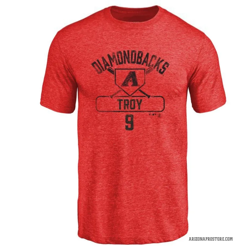 Tommy Troy Men's Red Arizona Diamondbacks Base Runner T-Shirt -