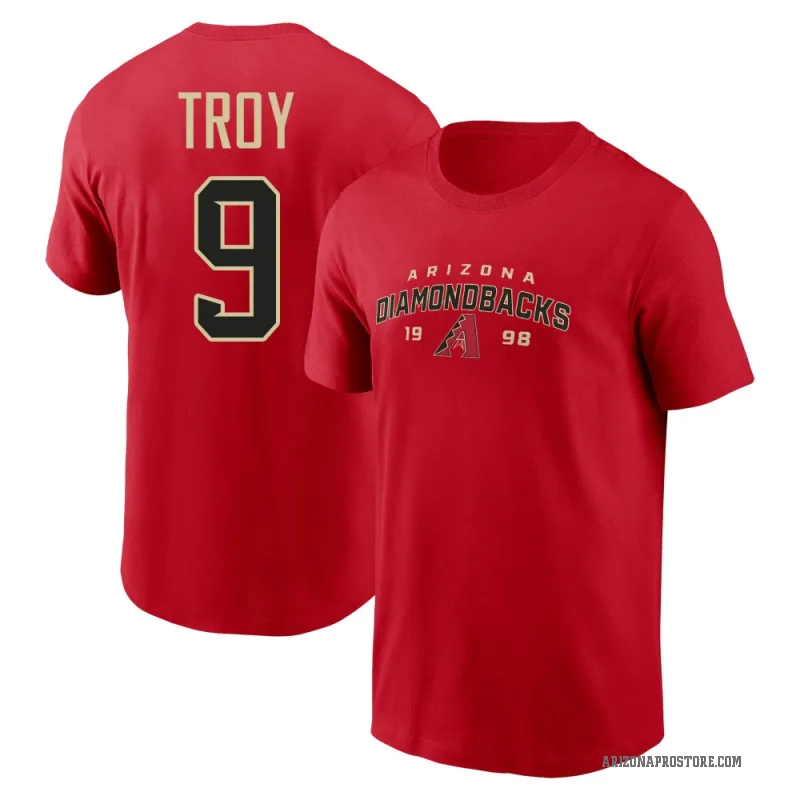 Tommy Troy Men's Red Arizona Diamondbacks Rebel T-Shirt