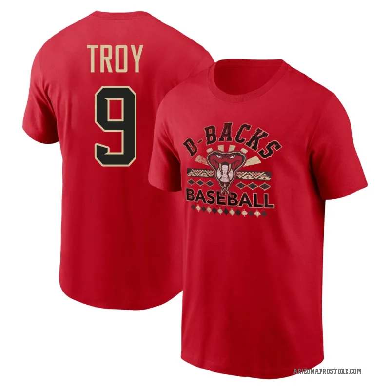Tommy Troy Men's Red Arizona Diamondbacks Team Adrenaline T-Shirt