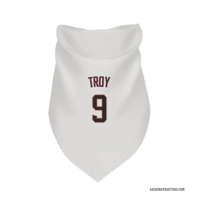 Tommy Troy  White Arizona Diamondbacks  Cat & Dog Pet Bandana