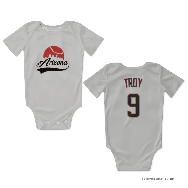Tommy Troy  White Arizona Diamondbacks  Newborn & Infant Bodysuit