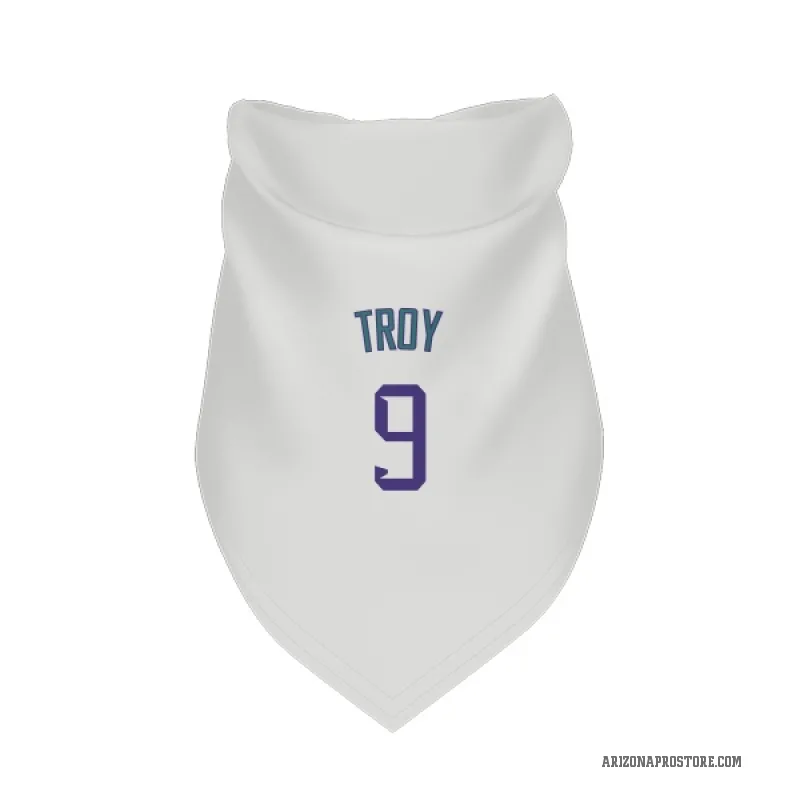 Tommy Troy  White/Purple Arizona Diamondbacks  Cat & Dog Pet Bandana