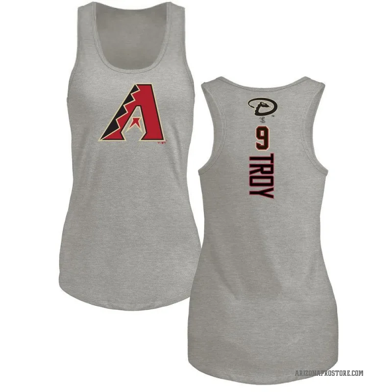 Tommy Troy Women's Ash Arizona Diamondbacks Backer Tank Top -