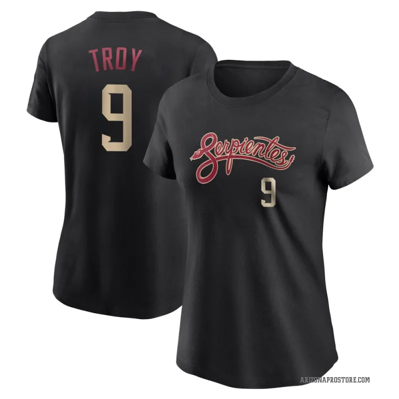 Tommy Troy Women's Black Arizona Diamondbacks City Connect T-Shirt