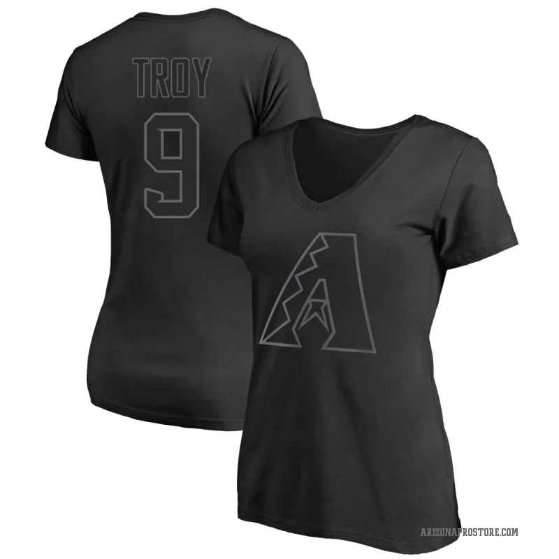 Tommy Troy Women's Black Arizona Diamondbacks Elements Iconic T-Shirt
