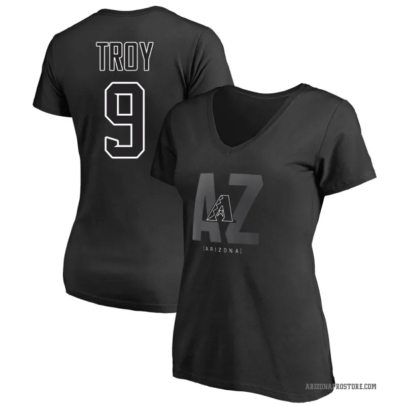 Tommy Troy Women's Black Arizona Diamondbacks Fashion Local T-Shirt