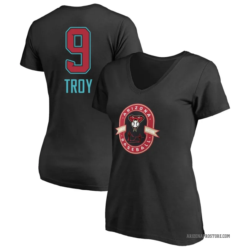 Tommy Troy Women's Black Arizona Diamondbacks Glory Bound D-Backs Nation T-Shirt