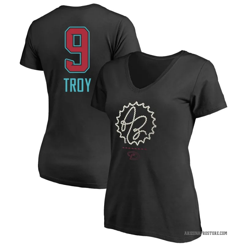 Tommy Troy Women's Black Arizona Diamondbacks Local Home Town T-Shirt