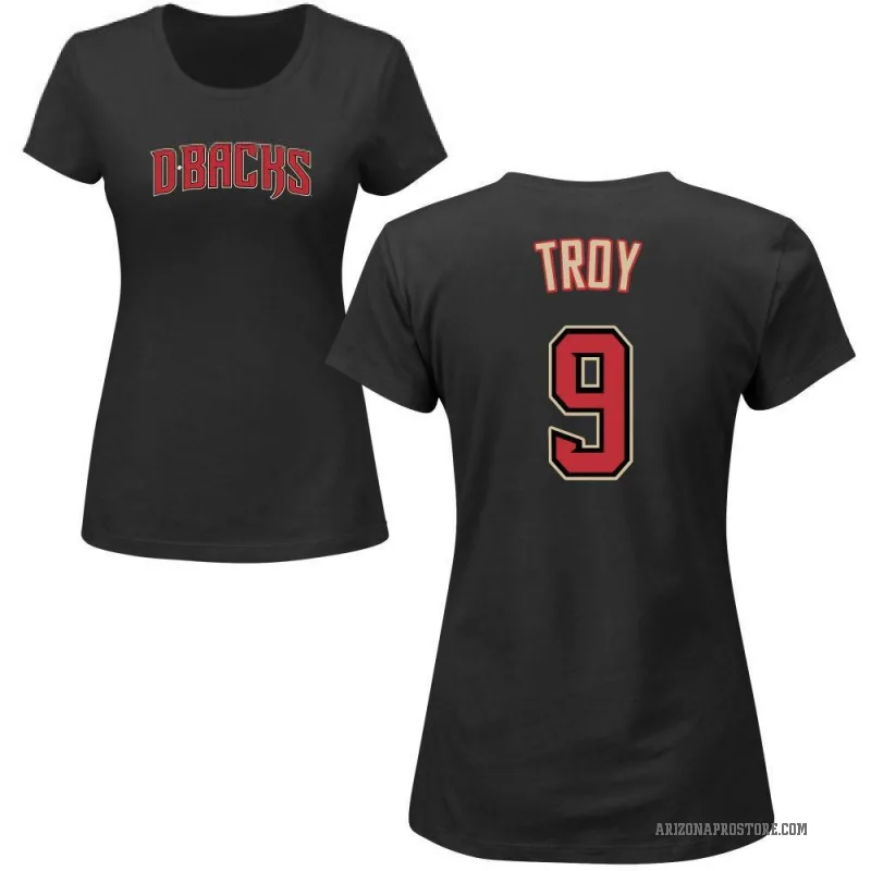 Tommy Troy Women's Black Arizona Diamondbacks Roster T-Shirt -