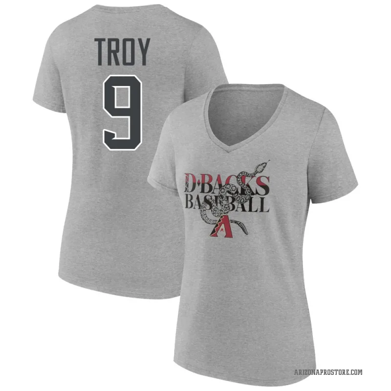 Tommy Troy Women's Gray Arizona Diamondbacks Heathered Local T-Shirt