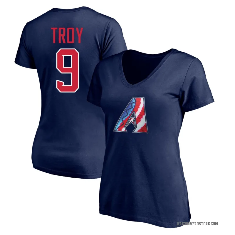 Tommy Troy Women's Navy Arizona Diamondbacks Americana T-Shirt