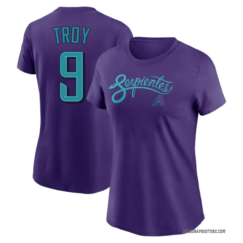 Tommy Troy Women's Purple Arizona Diamondbacks 2025 City Connect Fuse T-Shirt