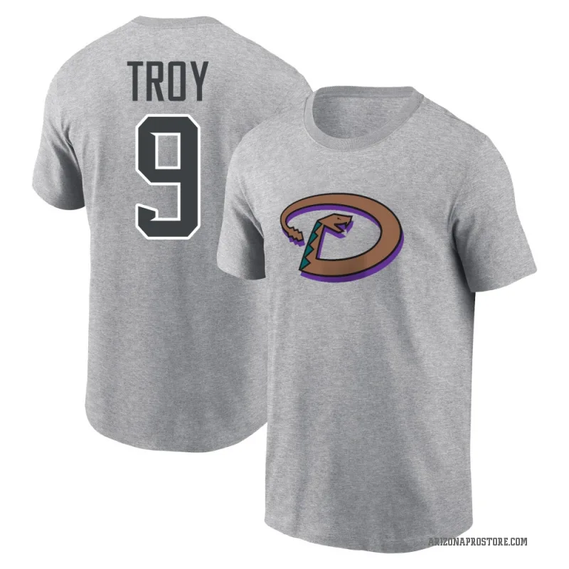 Tommy Troy Youth Arizona Diamondbacks Ash Cooperstown Collection Forbes T-Shirt