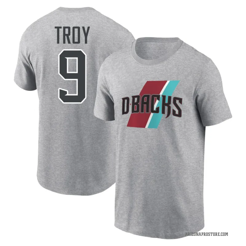 Tommy Troy Youth Gray Arizona Diamondbacks Heathered Prep T-Shirt