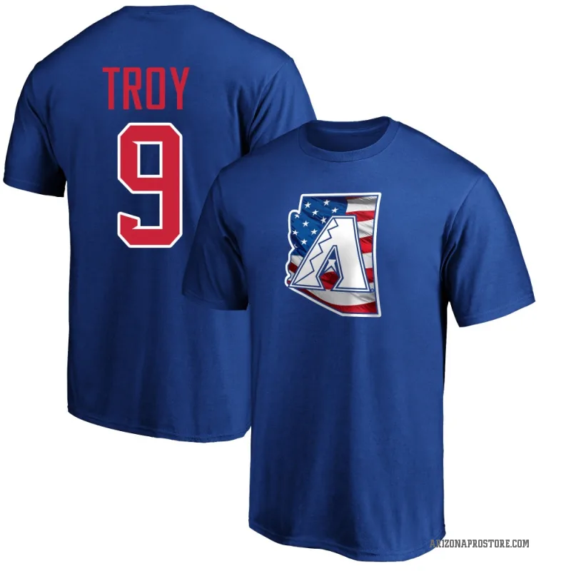 Tommy Troy Youth Royal Arizona Diamondbacks Team Banner State T-Shirt