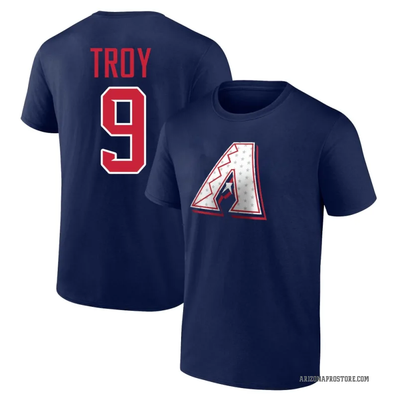 Tommy Troy Youth White Arizona Diamondbacks Navy Red And Team T-Shirt